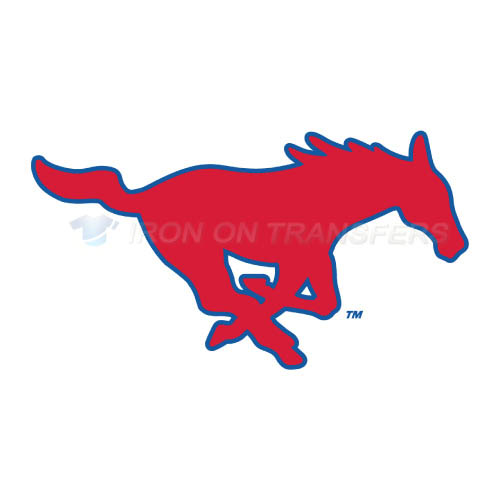 Southern Methodist Mustangs Iron-on Stickers (Heat Transfers)NO.6293